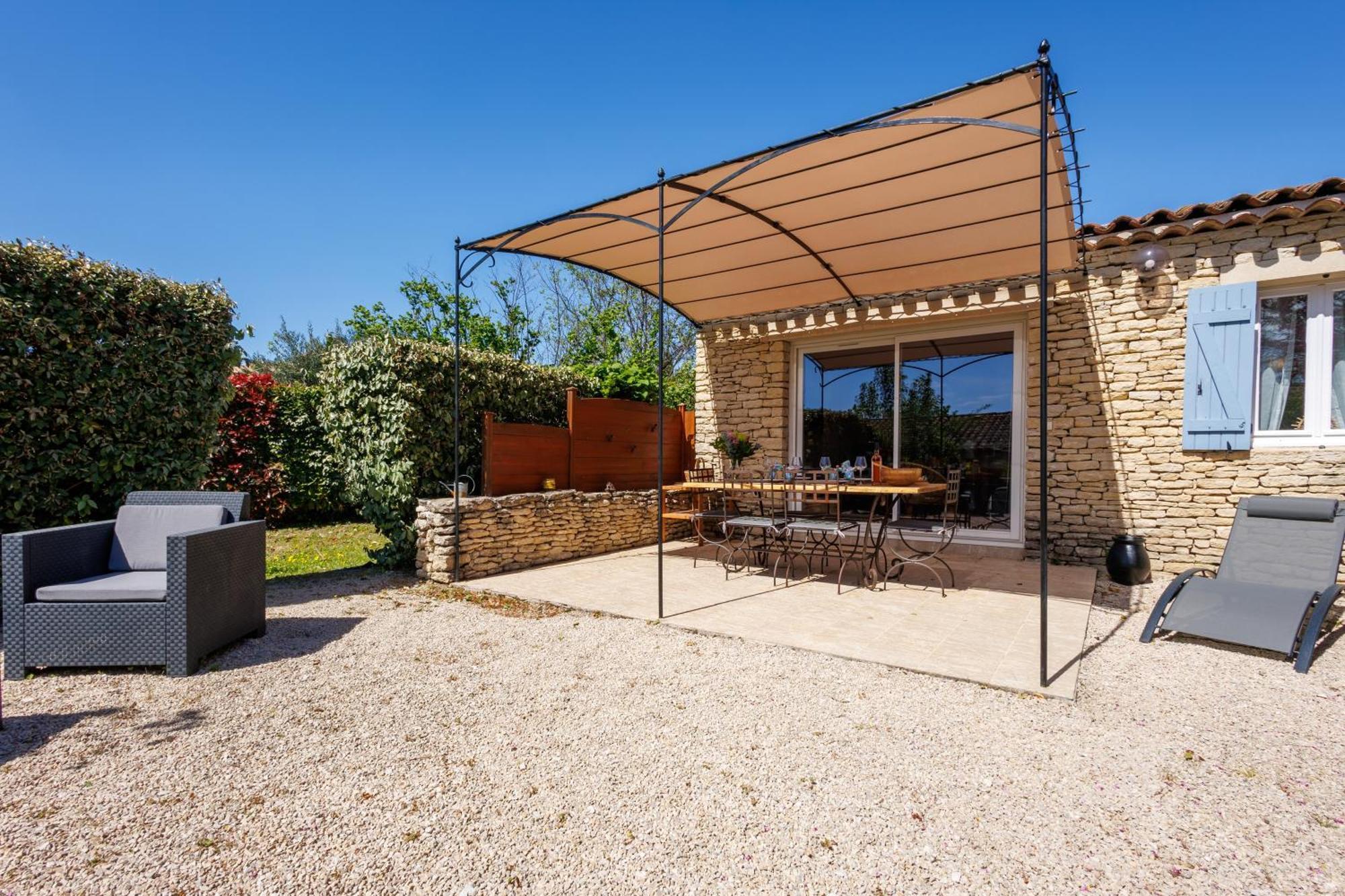 Lou Karo - Piscine Partagee - Parking Prive Villa Gordes Bagian luar foto