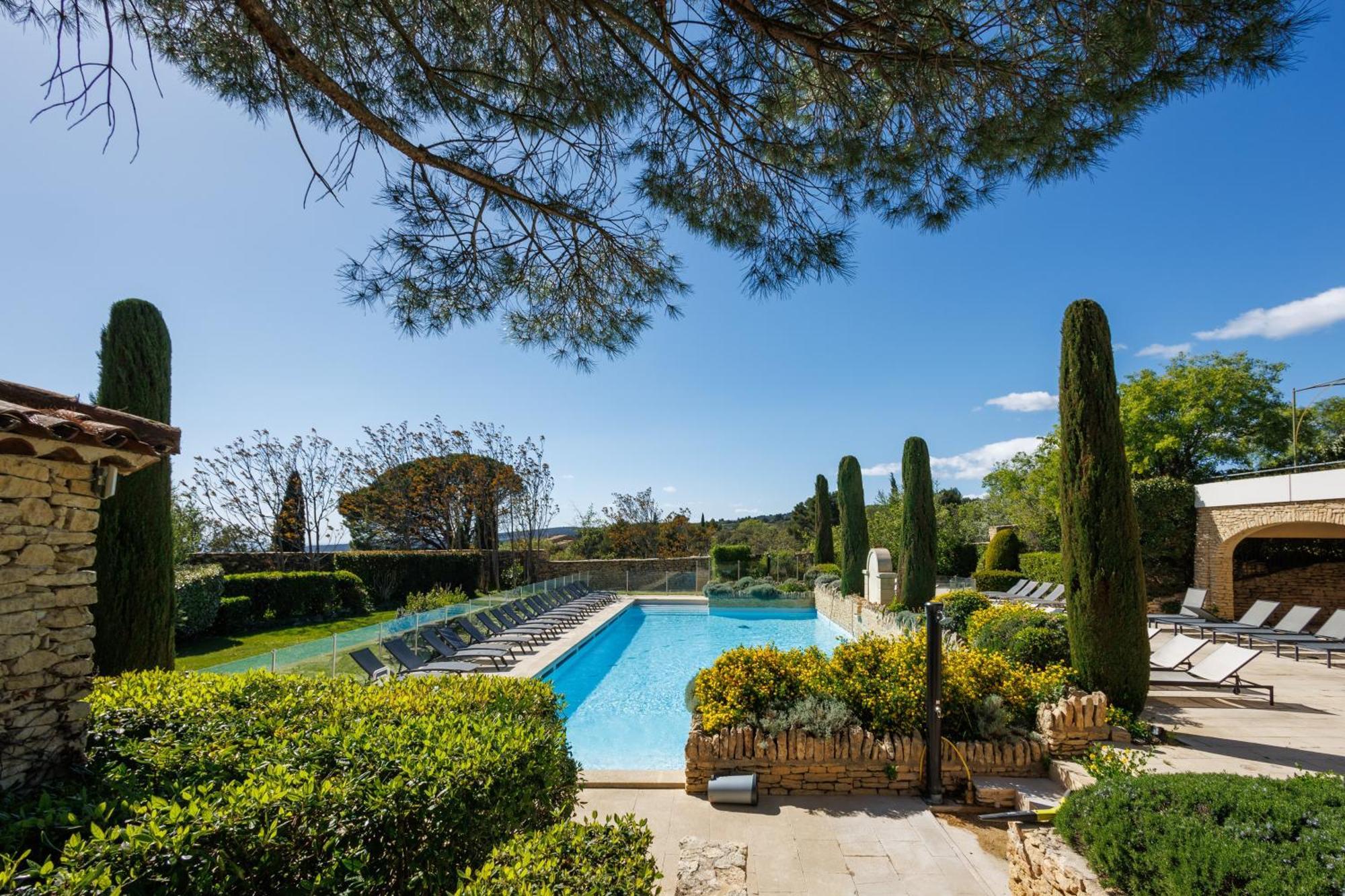 Lou Karo - Piscine Partagee - Parking Prive Villa Gordes Bagian luar foto
